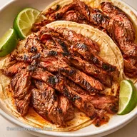 Blackstone Camping Steak Tacos with Skirt Steak