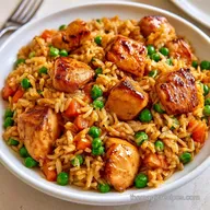Chicken Fried Rice in 50 Minutes