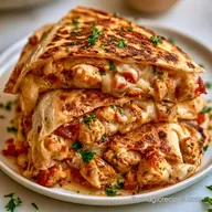 Chicken Quesadillas for 4 Servings