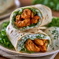 Buffalo Chicken Wraps in 15 Minutes