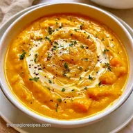 Butternut Squash Lentil Soup in 40 Minutes