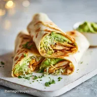 Chicken Avocado Wrap with Greek Yogurt