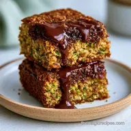 Chocolate Chip Zucchini Bars: Buttery