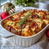 Christmas Breakfast Casserole Make-Ahead Recipe
