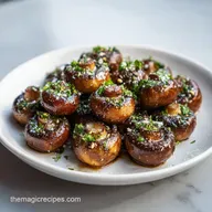 Air Fryer Mushrooms Recipe for 4 Servings