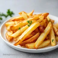 Oven Baked Fries for 4 Servings with a Shatter Crisp Exterior