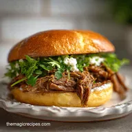 Crock Pot Brisket Sandwich Recipe: Smoky & Tender BBQ Beef