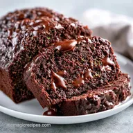 Double Chocolate Zucchini Bread: Fudgy