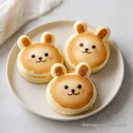 Easter Bunny Pancakes for 4 Servings