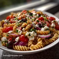 Easy Greek Pasta Salad 20 Minute Greek Pasta Salad: Summer Favorite