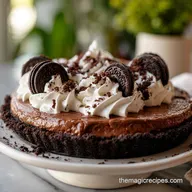 Easy Oreo Chocolate Pie No-Bake