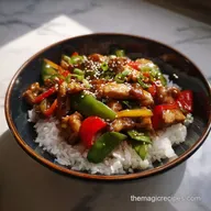 Teriyaki Chicken Stir Fry for 4 Servings