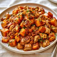 Fall Turkey Skillet with Butternut Squash