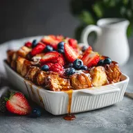French Toast Casserole: Overnight Prep Recipe