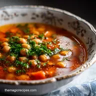 Garbanzo Bean Soup in 30 Minutes: A Silky Spanish Stew