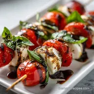 Grilled Caprese Skewers in 17 Minutes
