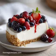 Greek Yogurt Cheesecake: High-Protein