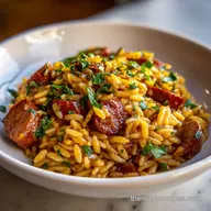 Italian Sausage Orzo in 30 Minutes