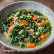 Kale and Bean Soup in 40 Minutes