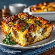 Breakfast Casserole: Make-Ahead Sausage Cheese Recipe