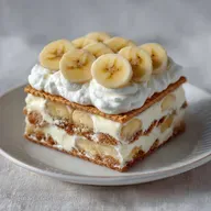No Bake Banana Pudding for 12 Servings