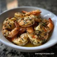 New Years Eve Food Idea with Garlic Herb Shrimp