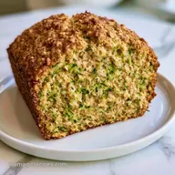 Oat Flour Zucchini Bread in 65 Minutes