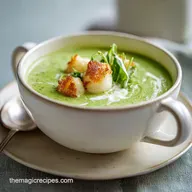 Parmesan Spinach Gnocchi Soup for 4 Servings