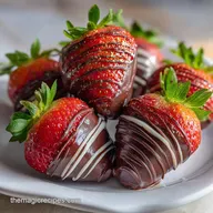 Chocolate Covered Strawberries: Temperature Controlled Snap