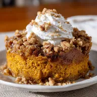 Pumpkin Pie Dump Cake: A Velvety Fall Classic