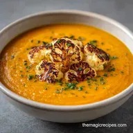 Quick Roasted Vegetable Soup: Velvety