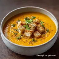 Roasted Squash Vegetable Soup: Velvety