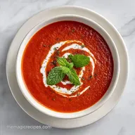 Roasted Tomato Vegetable Soup: Velvety