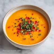 Roasted Yam Veggie Soup: Velvety