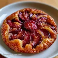 Rustic Plum Tart for 8 Servings