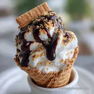 S'mores Campfire Cones in 17 Minutes - Campfire Treat Recipe