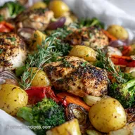 Easy Sheet Pan Dinner for Busy Nights with Chicken and Vegetables: Crispy Baked