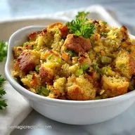 Slow Cooker Cornbread Dressing: Make-Ahead Method