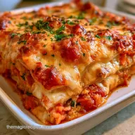 Slow Cooker Vegetarian Lasagna for 6