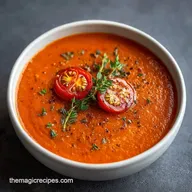 Smoked Paprika Roasted Soup: Velvety