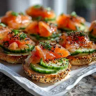 Smoked Salmon Brunch Appetizer in 20 Mins