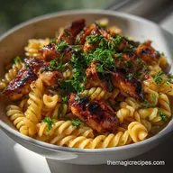 BBQ Chicken Pasta Smoky Creamy Comfort: 45 Min Velvety Dinner