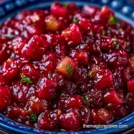 Spicy Rhubarb Chutney in 50 Minutes