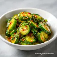 Sweet and Spicy Cucumber Salad