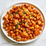 Sweet Potato Harvest Bowl with Chickpeas