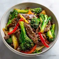 Tender Beef Stir Fry with Ginger Glaze in 20 Mins