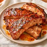 Crock Pot Ribs for 6 Servings