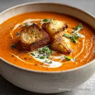 Tomato Bisque Recipe: Silky, Herb Infused