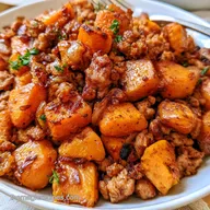 Turkey Sweet Potato Skillet in 25 Min