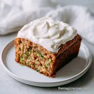 Zucchini Sheet Cake for 16 Servings